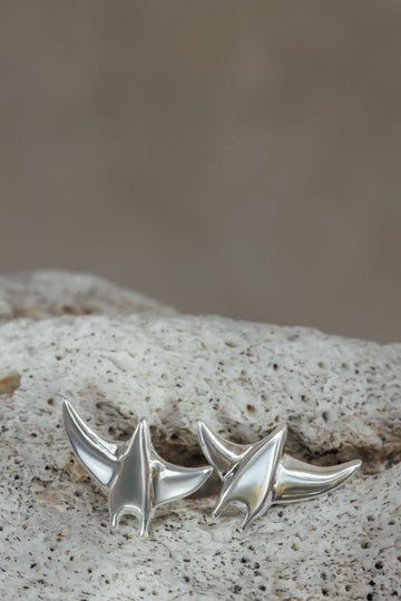 "Manta Ray" earrings