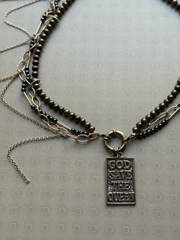 "God Save the Queen" pendant