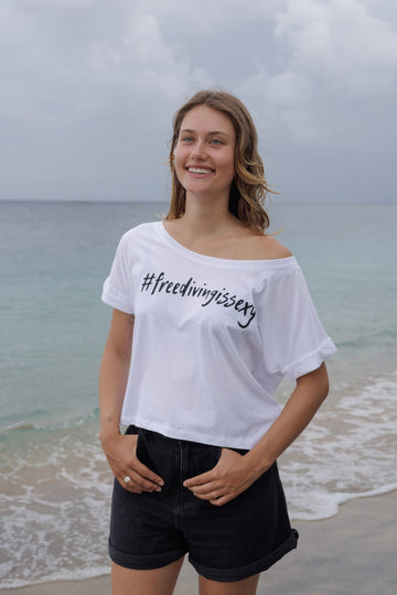 Short sleeve t-shirt "Freediving is Sexy"
