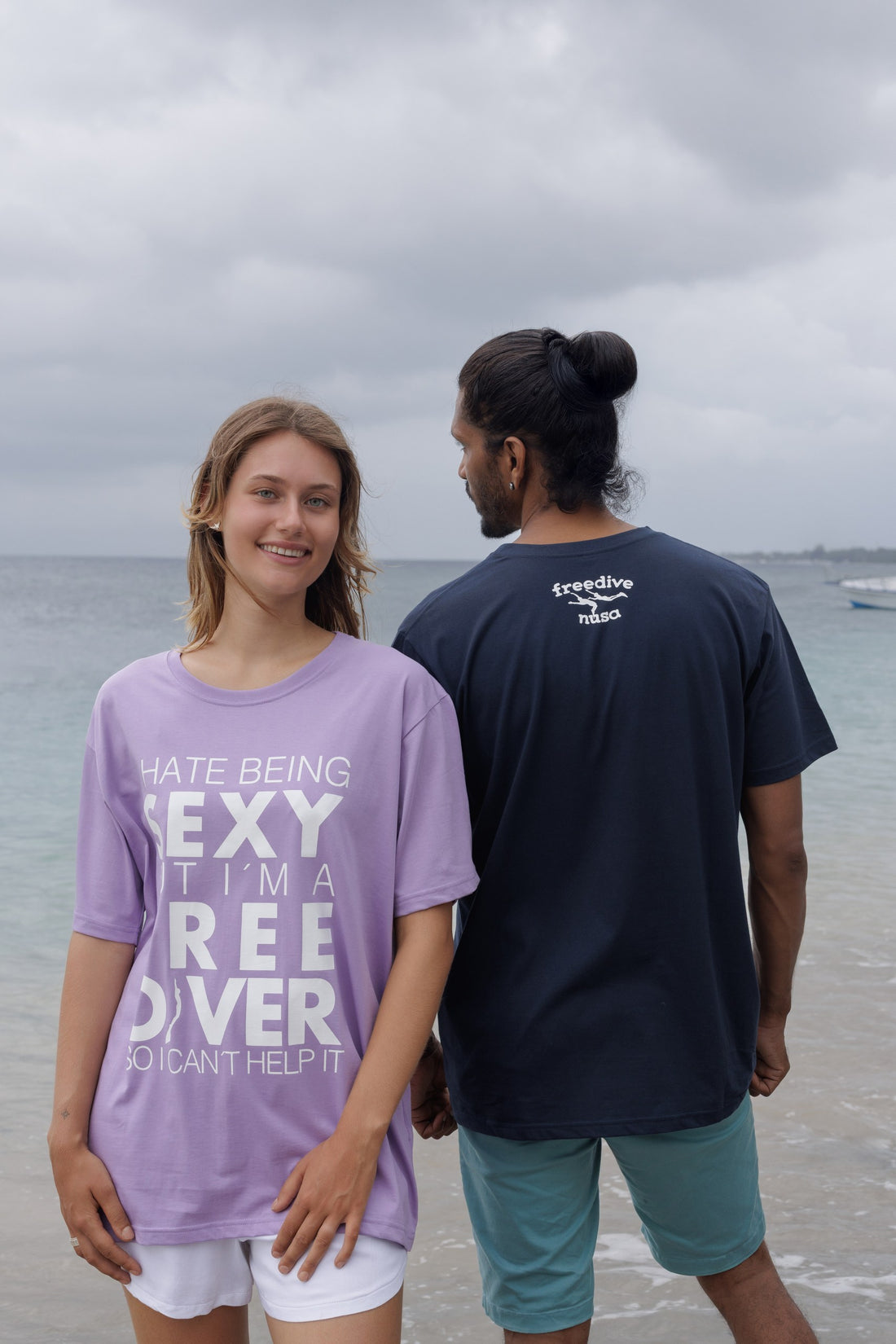 Short sleeve t-shirt "Sexy Freediver"