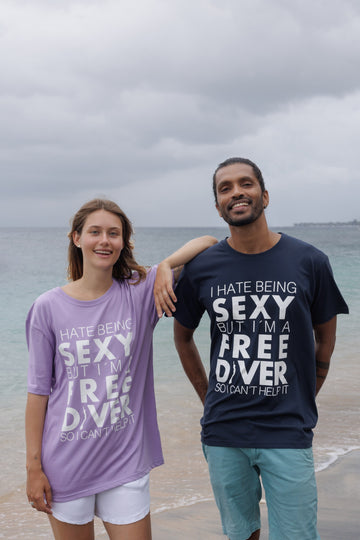 Short sleeve t-shirt "Sexy Freediver"