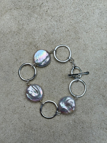 Bracelet "Pearl Coin"